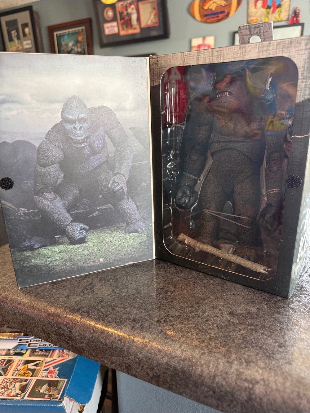 King Kong Collectible Gorilla Figurine - Black